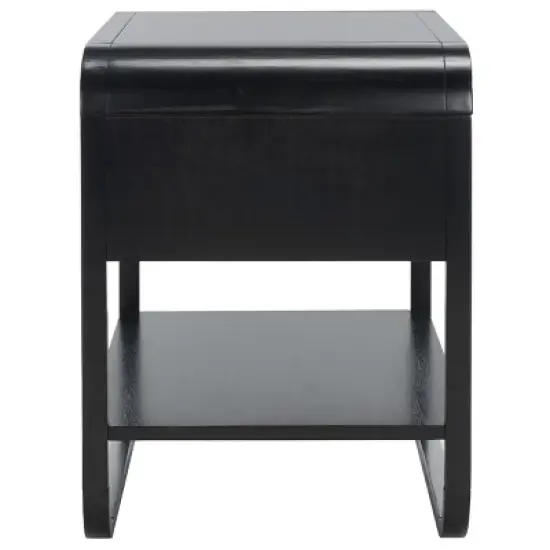 Yunis 1 Drawer 1 Open Shelf Nightstand - NST9205 - Safavieh image {3}