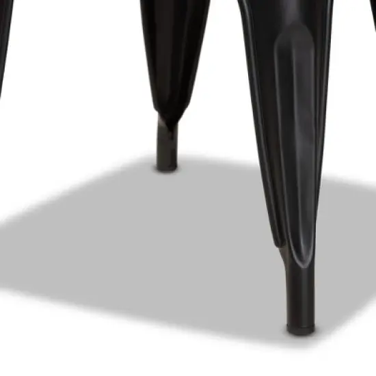 4pc Ryland Metal Dining Chair Set - Baxton Studio image {3}