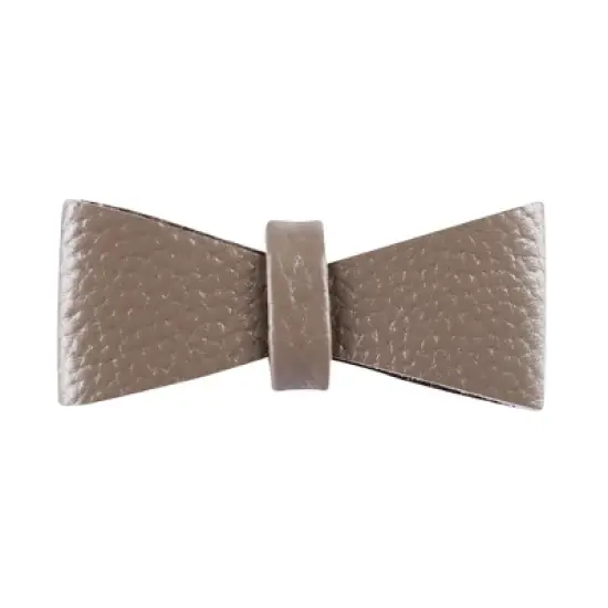 PoisePup &ndash; Luxury Pet Dog Bow Tie &ndash; Soft Premium Leather Bowtie for Small and Large Dogs - Desert Mint image {3}