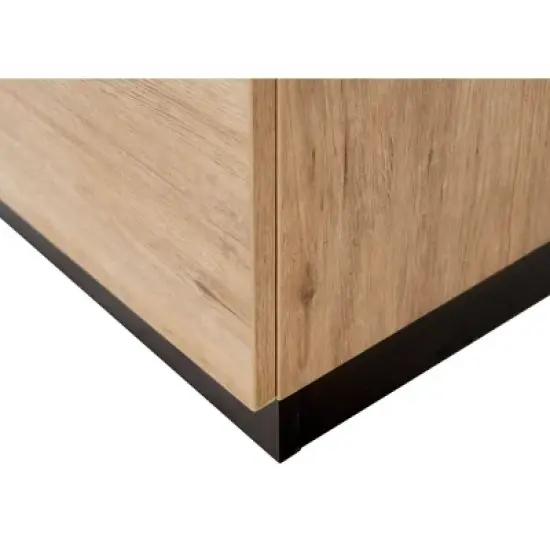 Abbott Contemporary Wood Laminate File Drawer Light Brown - Martin Furniture image {8}