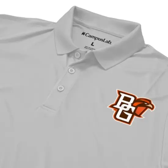 Men's Bowling Green State University Adult Polo Left Chest Logo image {3}