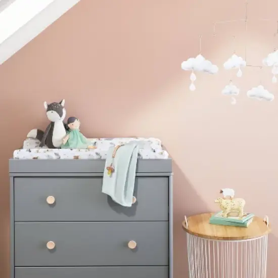 Plush Changing Pad Cover Woodland Animals - Cloud Island&trade; image {1}