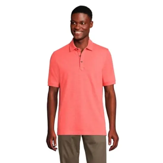 Lands' End Men's CoolMax Mesh Short Sleeve Polo Shirt image {6}
