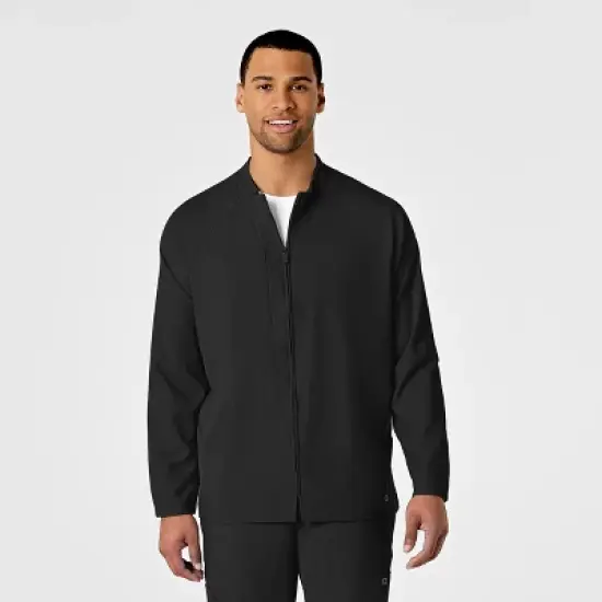 Wink Men's Zip Front Warm Up Jacket image {7}