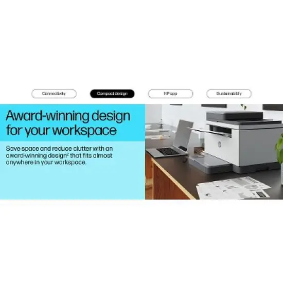 HP LaserJet MFP M235sdw Laser Printer, Black And White Mobile Print, Copy, Scan image {7}