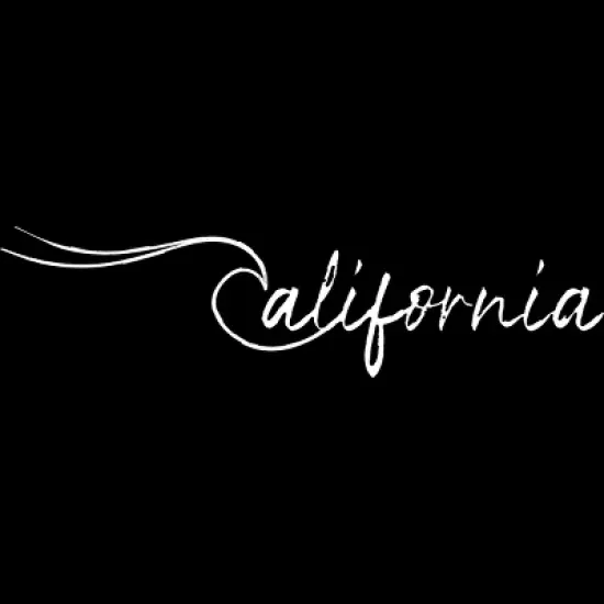 Junior's Design By Humans signature california By pholange T-Shirt image {1}