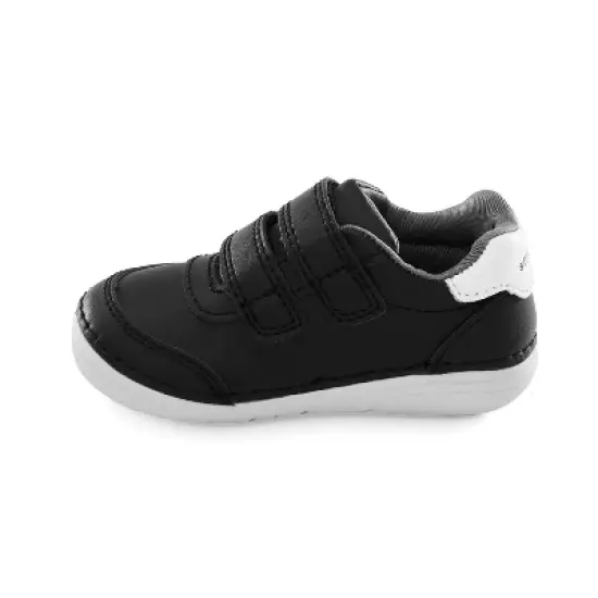 Stride Rite Kids Unisex Zips Kennedy Sneaker | 4 | Black image {3}