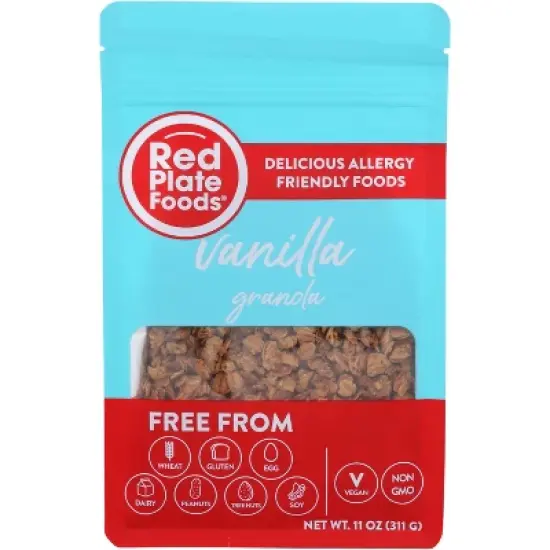 Red Plate Foods Vanilla Granola - Case of 6 - 11 oz image {1}