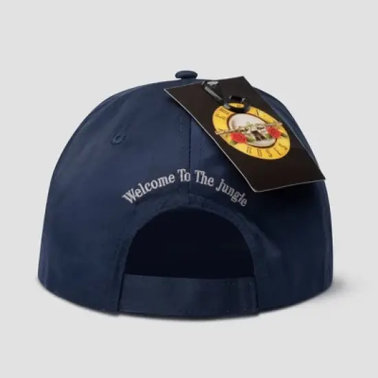 Men's Guns N' Roses Baseball Hat - Navy Blue image {1}