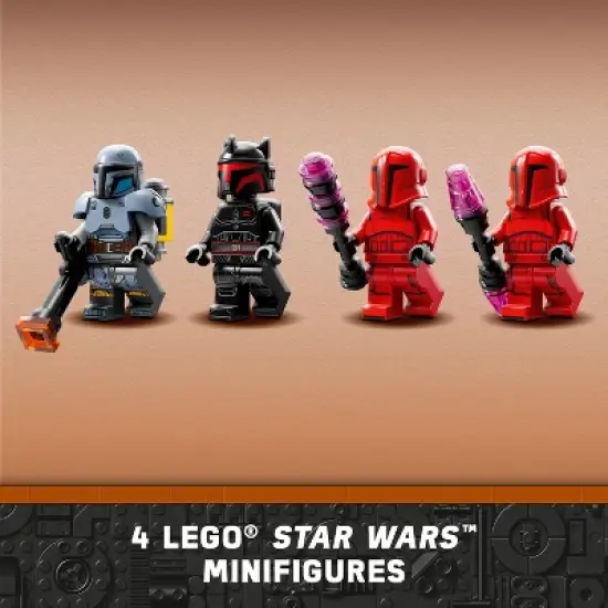 LEGO Star Wars Paz Vizsla and Moff Gideon Battle Mandalorian Toy 75386 image {3}