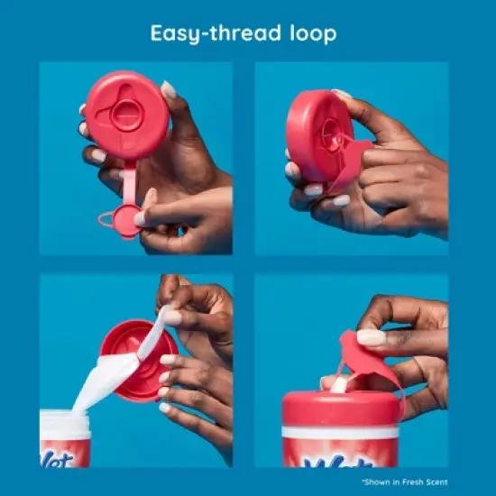 Wet Ones Antibacterial Hand Wipes Canister - Fresh Scent - 40ct image {6}