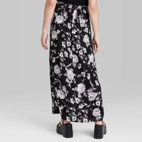 Women's Button-Front Printed Midi Skirt - Wild Fable&trade; image {2}