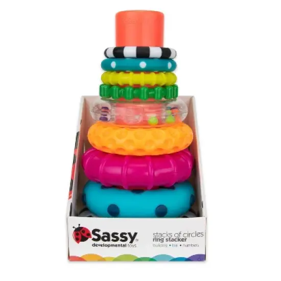 Sassy Stacks of Circles Ring Stacker image {1}