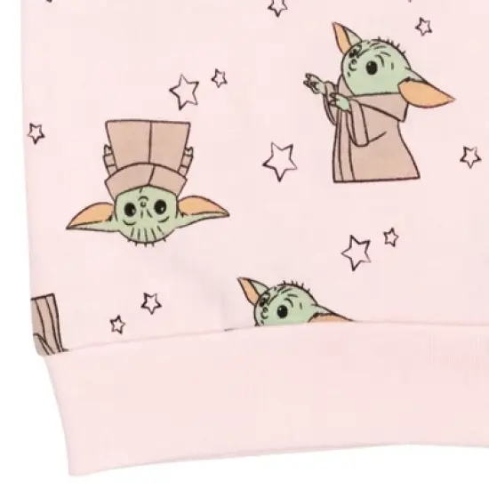 Star Wars The Mandalorian Baby Yoda Sweatshirt Pink  image {6}
