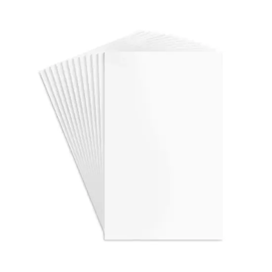 MyOfficeInnovations Message Pads 5" x 8" Unruled White 100 Sh./Pad 12 Pads/PK 163451 image {8}