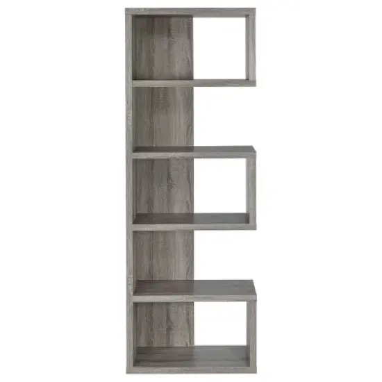 Joey 5 Shelf Bookcase Salvaged - Coaster image {6}