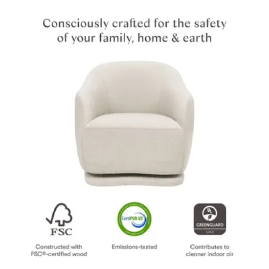 Babyletto Foy Glider Accent Chair image {1}