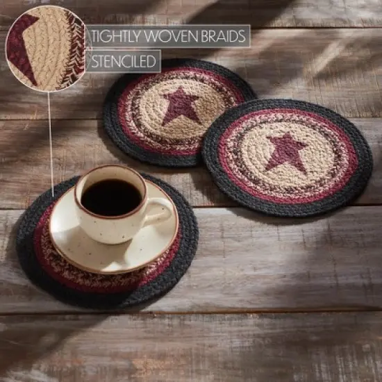 Connell Trivet Stencil Stars 8 inch Diameter Set of 3 image {2}