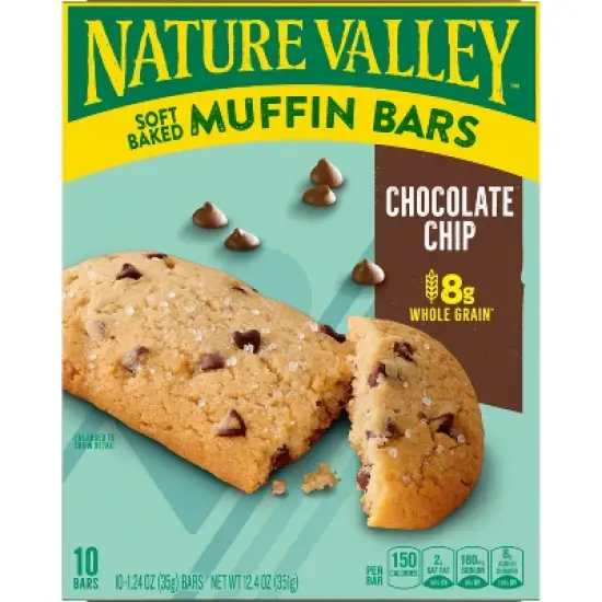 Nature Valley Muffin Chip Bar - 10ct image {3}