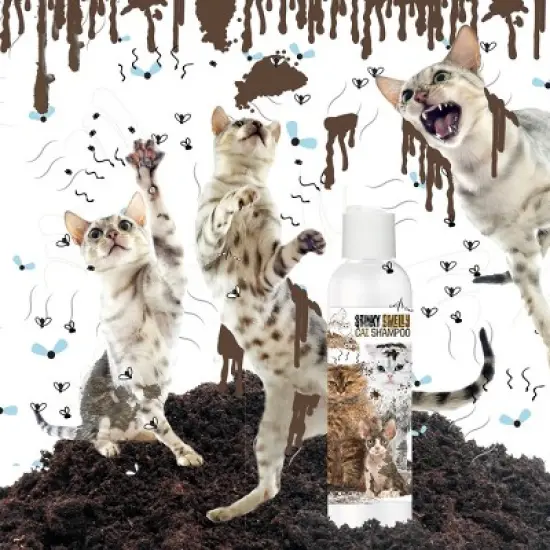 The Blissful Cat Stinky Filthy Cat Shampoo image {4}