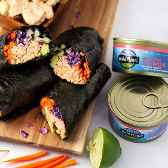 Wild Planet Wild Alaskan Pink Salmon - 6oz image {1}