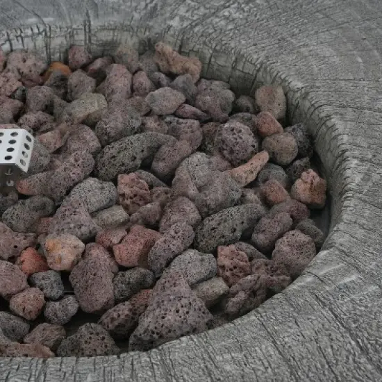 Christopher Knight Home Wally Patio 30,000 BTU Lightweight Concrete Propane Fire Pit image {7}