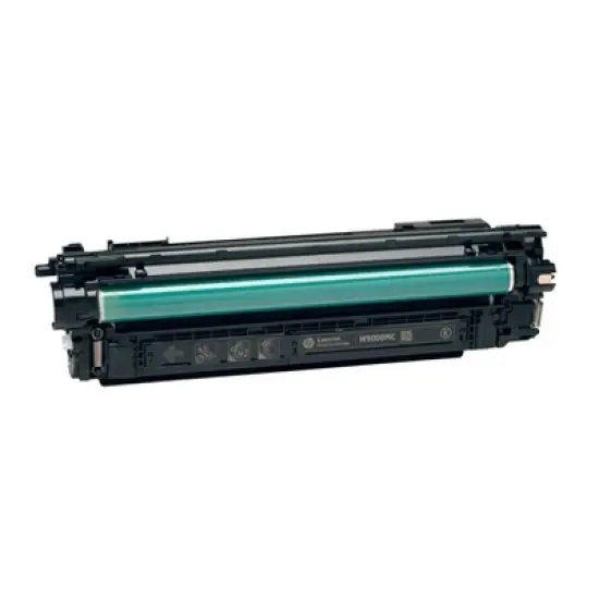 HP 655A Black Original LaserJet Toner Cartridge, ~12,500 pages, CF450A image {1}