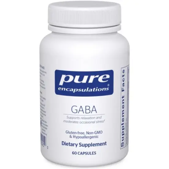 Pure Encapsulations GABA - Supplement to Support Relaxation & Moderation of Occasional Stress - With Premium GABA Amino Acids image {10}