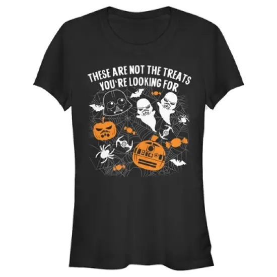 Junior's Star Wars Halloween Not the Treats T-Shirt image {3}