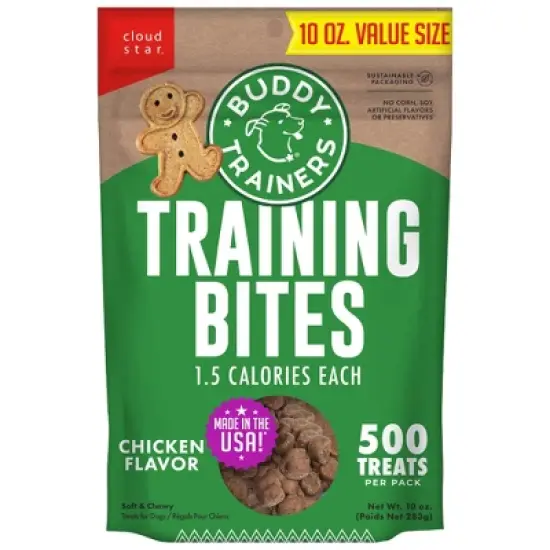 Buddy Biscuits Training Bites Chicken Dry Dog Treats - 10oz image {11}