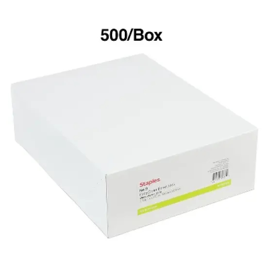 MyOfficeInnovations EasyClose Business Envelopes #9 3 7/8" x 8 7/8" White 500/BX 570235 image {3}