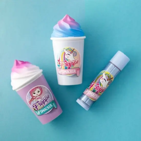 Lip Smacker Beverage Frappe Cup +  Lip Balm - Unicorn/Mermaid - 3pk image {5}