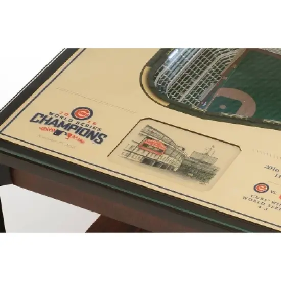 MLB Chicago Cubs World Series Champions 25-Layer StadiumViews Lighted End Table image {3}