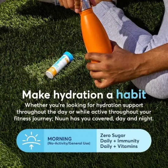 Nuun Zero Sugar Hydration Electrolyte Tablet Raspberry Lemonade, 10 Ct image {3}
