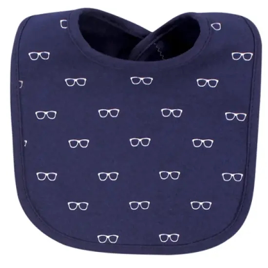 Hudson Baby Infant Boy Cotton Bibs 10pk, Handsome Like Daddy, One Size image {9}