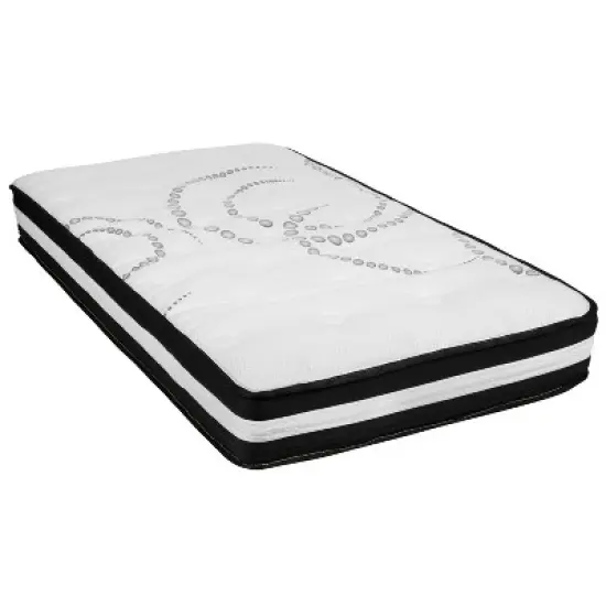 Merrick Lane 10 Inch Hybrid Mattress CertiPUR-US Certified Foam & Pocket Spring Mattress in a Box image {15}