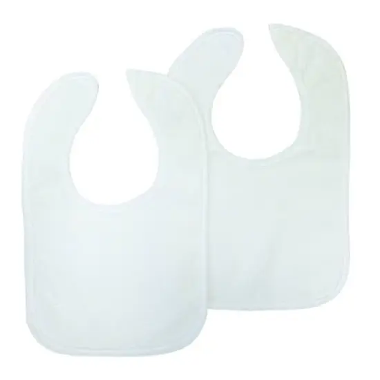 Neat Solutions&nbsp;Water-Resistant Lined Infant Bib Set - Neutral Bright - 10pk image {6}