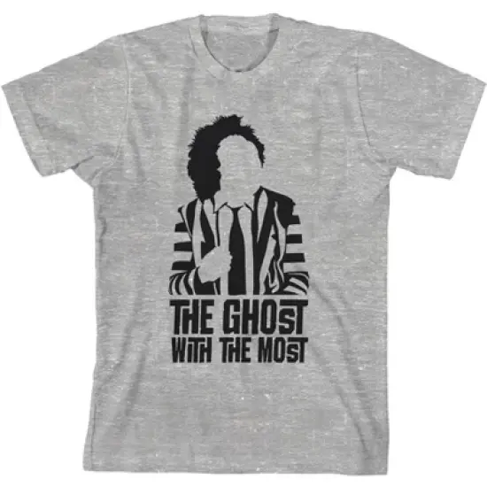 Beetlejuice The Ghost With The Most Boy's Athletic Heather T-shirt image {2}