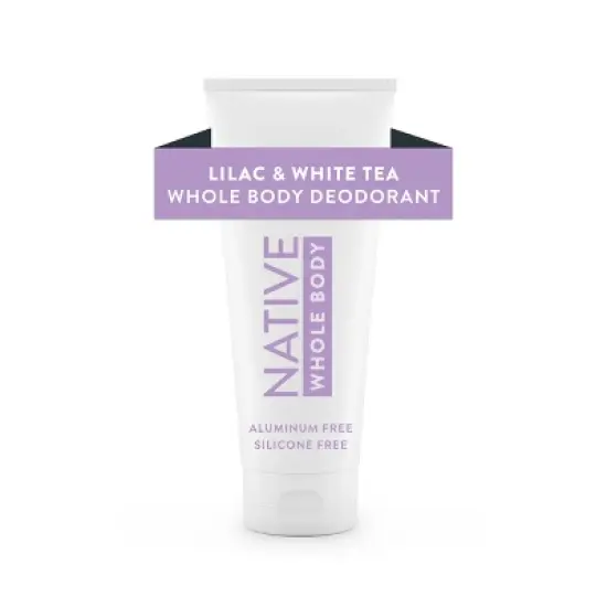Native Whole Body Invisible Cream Deodorant - Lilac & White Tea - 3oz image {9}