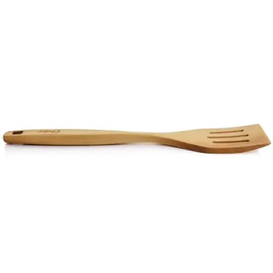 Oster Acacia Wood Slotted Turner Cooking Utensil image {2}