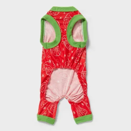 Santa Dog and Cat Pajama - Wondershop&trade; image {2}