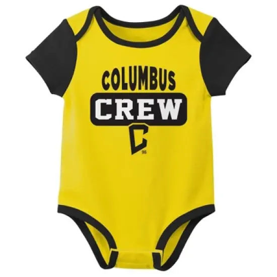 MLS Columbus Crew Infant Boys' 3pk Bodysuit image {3}