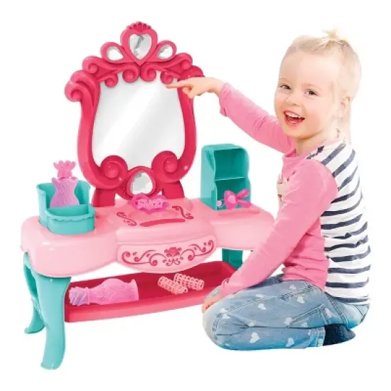Nothing But Fun Toys Lights & Sounds Pretend Vanity Playset image {1}