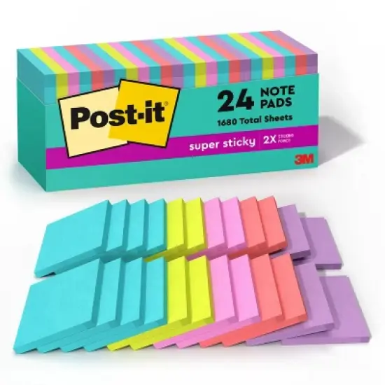 Post-it 24pk Miami image {12}