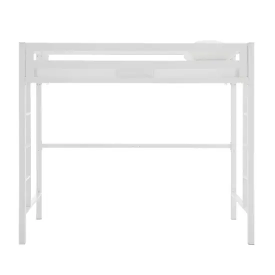 Twin Premium Deluxe Metal Loft Bed - Saracina Home image {3}