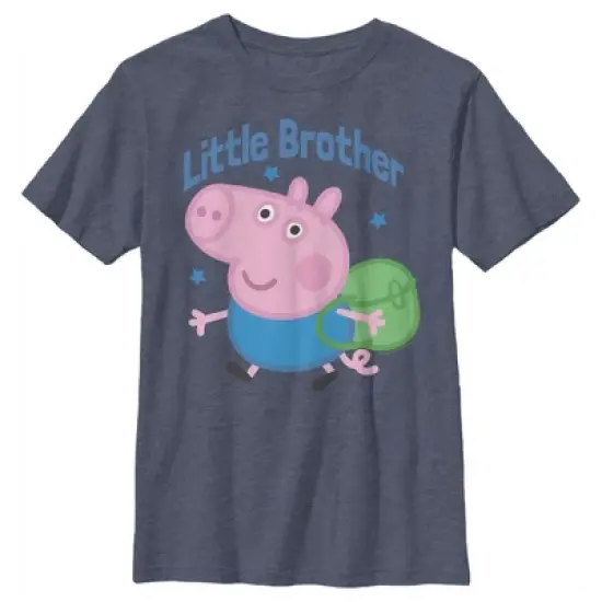 Boy's Peppa Pig George Little Brother T-Shirt image {4}