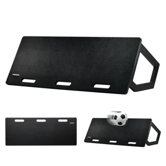 VEVOR Soccer Rebounder Board, 45"X18" Portable Soccer Wall with 2 Angles Rebound, Foldable HDPE Kickback Rebound Board, Soccer Training Equipment image {9}