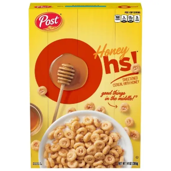Post Honey Oh's Breakfast Cereal image {7}