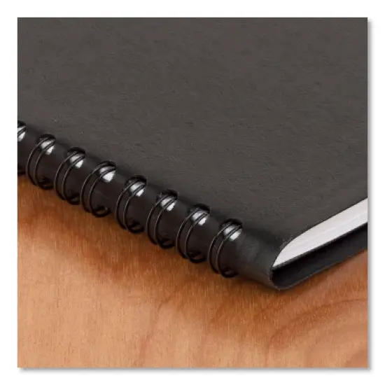 Weekly Block Format Appointment Book Ruled for Hourly Appointments, 8 x 5, Black Cover, 12-Month (Jan to Dec): 2026 image {3}