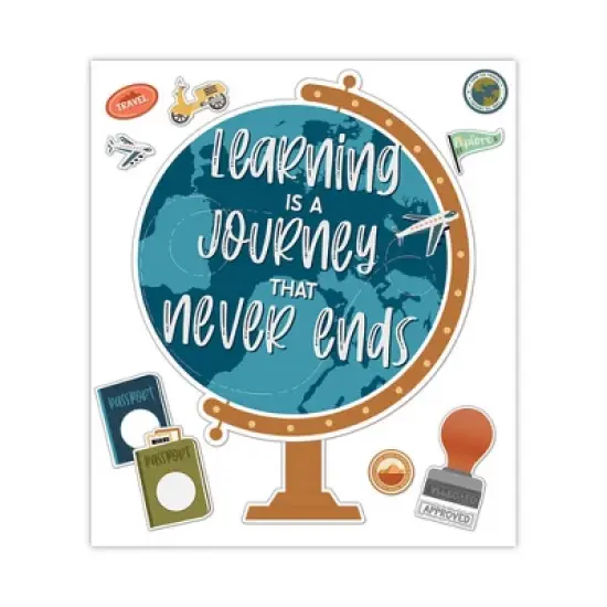 Carson-Dellosa Education Motivational Bulletin Board Set, Learning Is a Journey, 45 Pieces image {6}